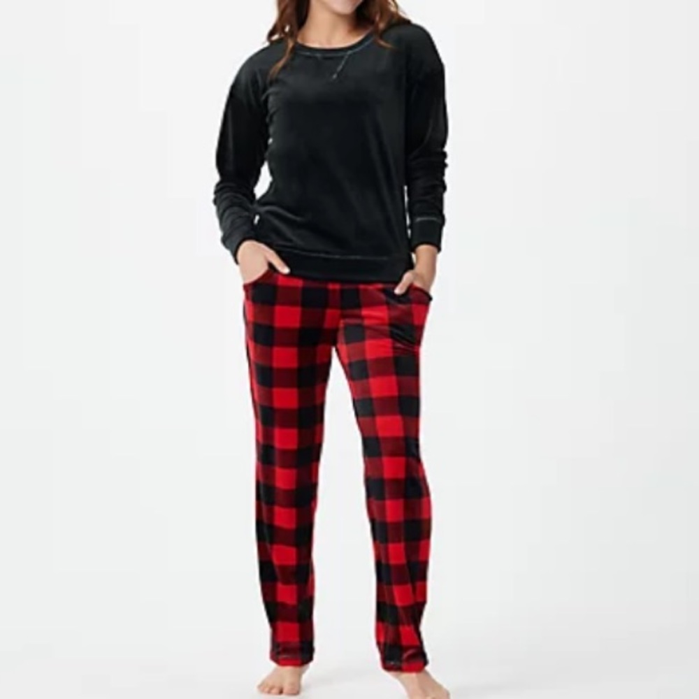 New MUK LUKS Women Christmas Pajamas